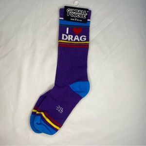 Statement Socks “I ❤️ Drag”